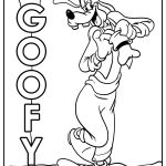 goofy coloring pages for kids