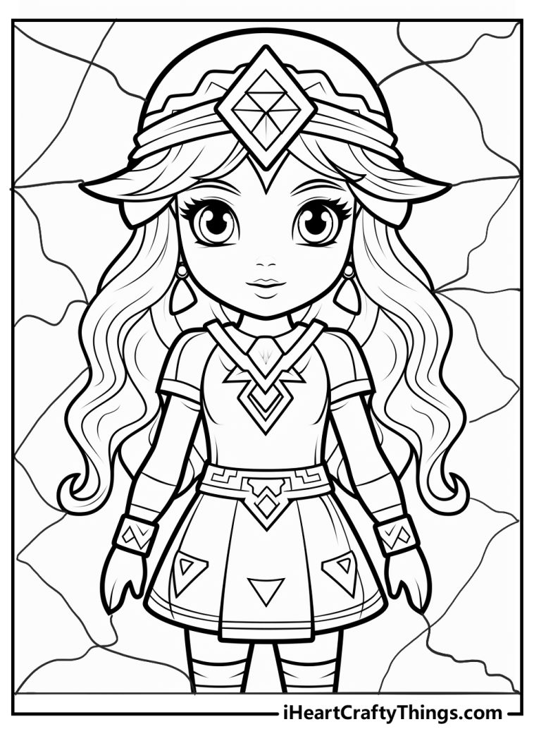 15 Legend Of Zelda Coloring Pages (100 Free PDF Printables)