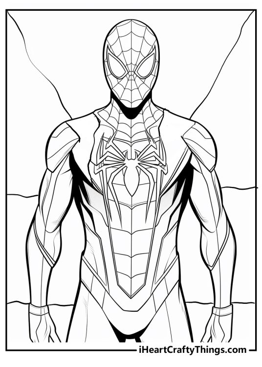 Printable Miles Morales Coloring Pages (Updated 2024)