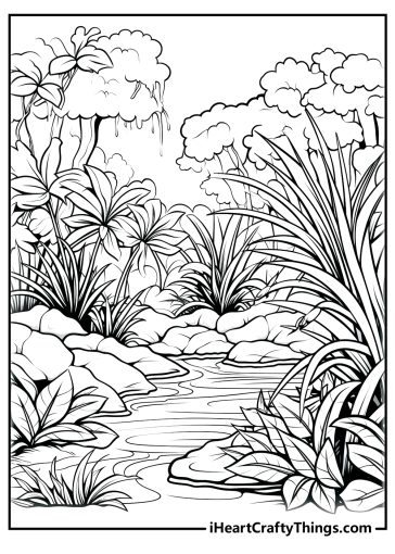 15 Jungle Coloring Pages (100% Free Printables)