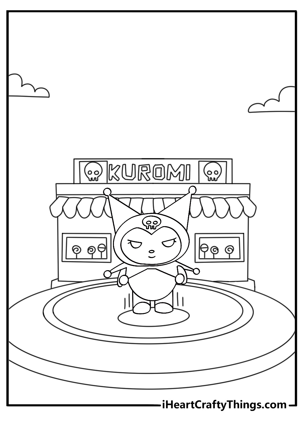 30 Free Kuromi Coloring Pages (Easy Printable PDF Sheets)