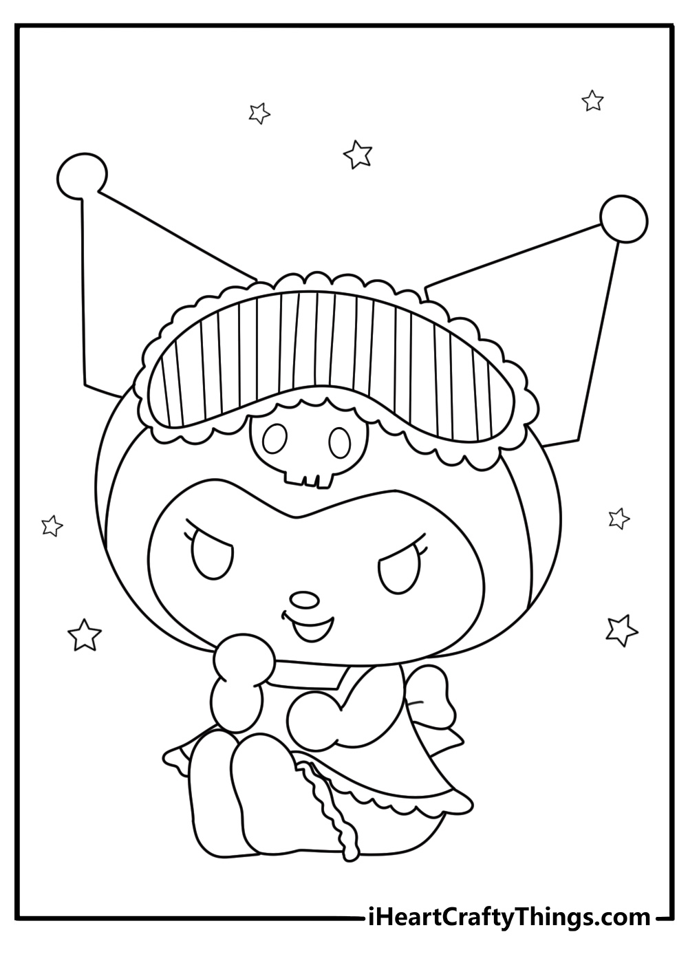 30 Free Kuromi Coloring Pages (Easy Printable PDF Sheets)