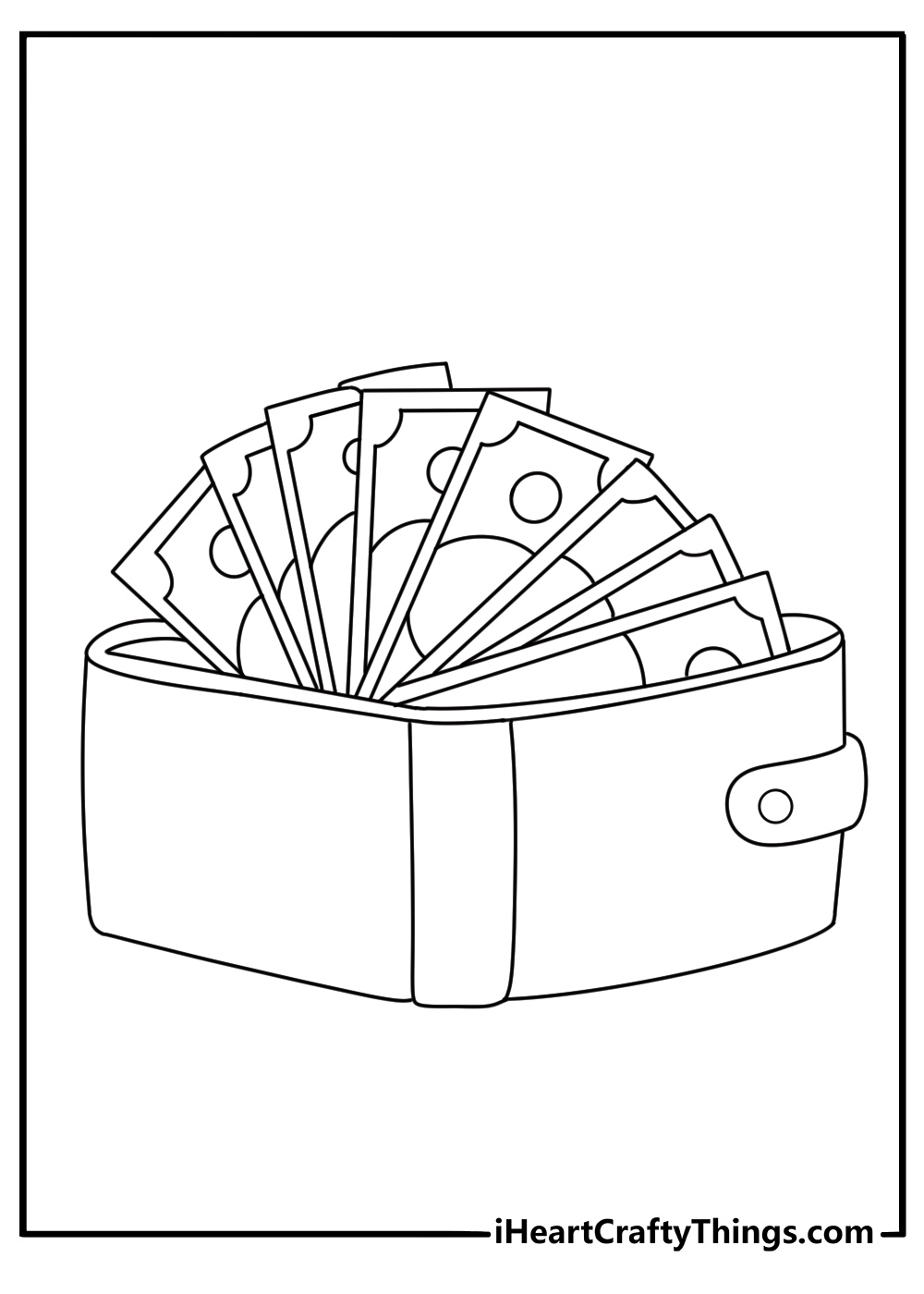 15 Free Money Coloring Pages (Printable PDFs To Color)