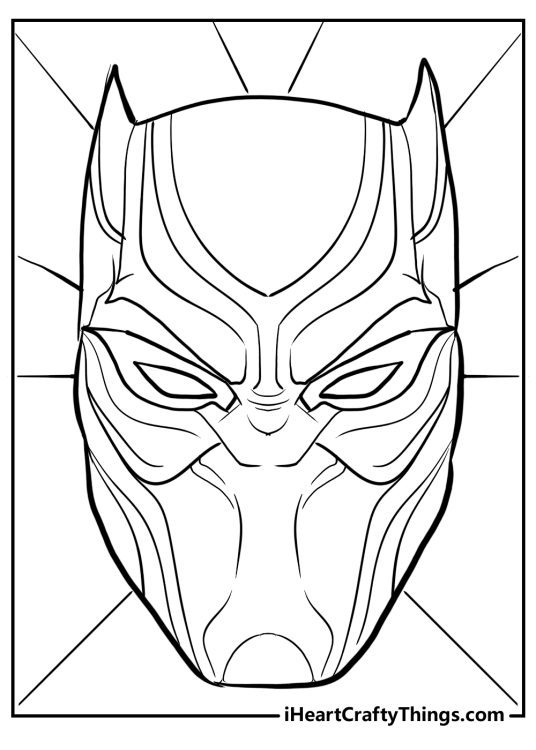 15 Black Panther Coloring Pages (Printable Easy Free PDFs)