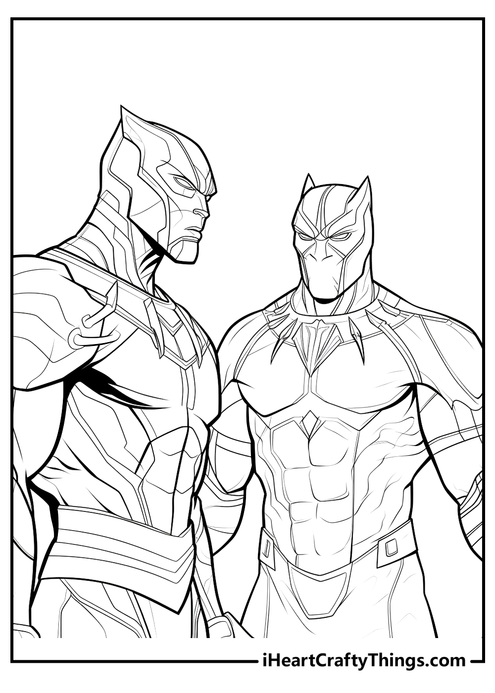 black panther coloring pages for preschoolers