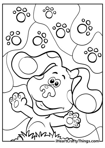 Printable Blue's Clues Coloring Pages (Updated 2024)