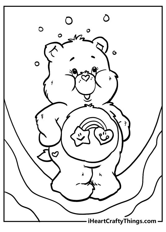 Care Bears Coloring Pages - I Heart Crafty Things