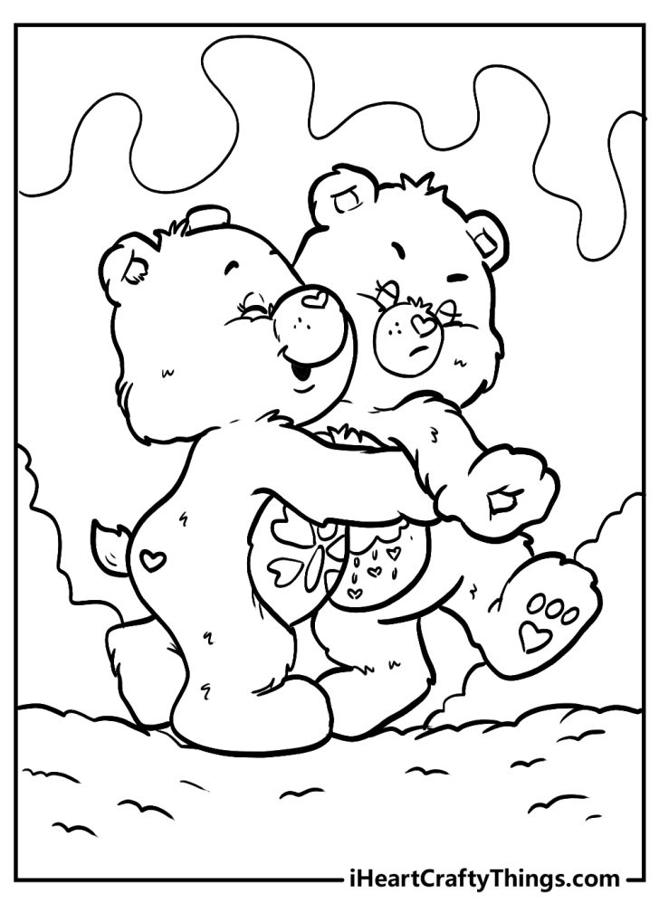 Care Bears Coloring Pages - I Heart Crafty Things