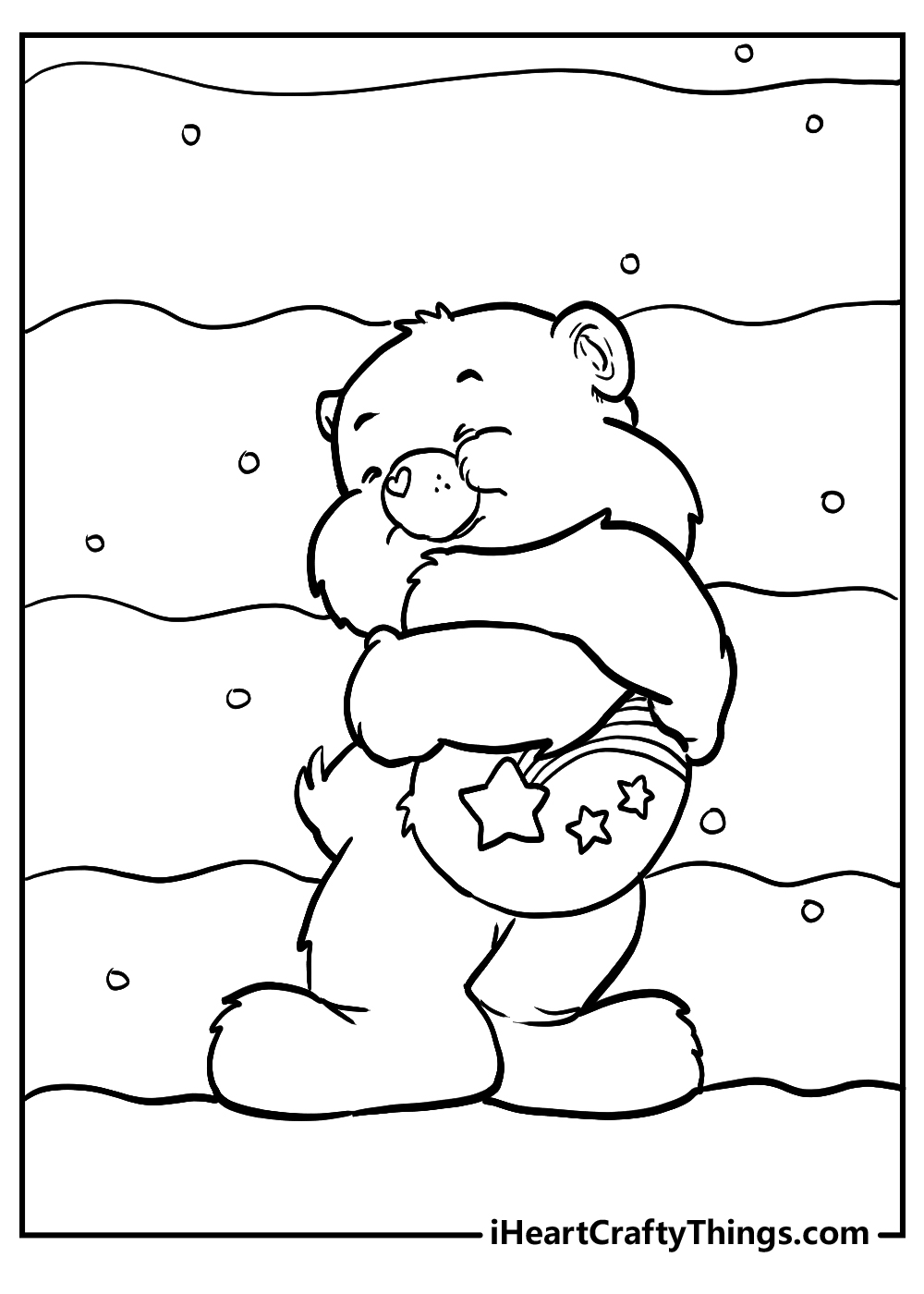 care bears coloring printable for kids