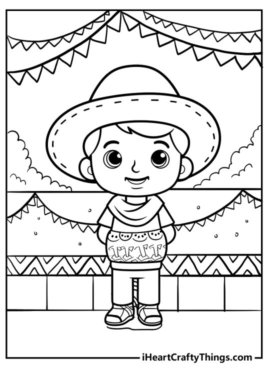Printable Cinco De Mayo Coloring Pages (Updated 2024)