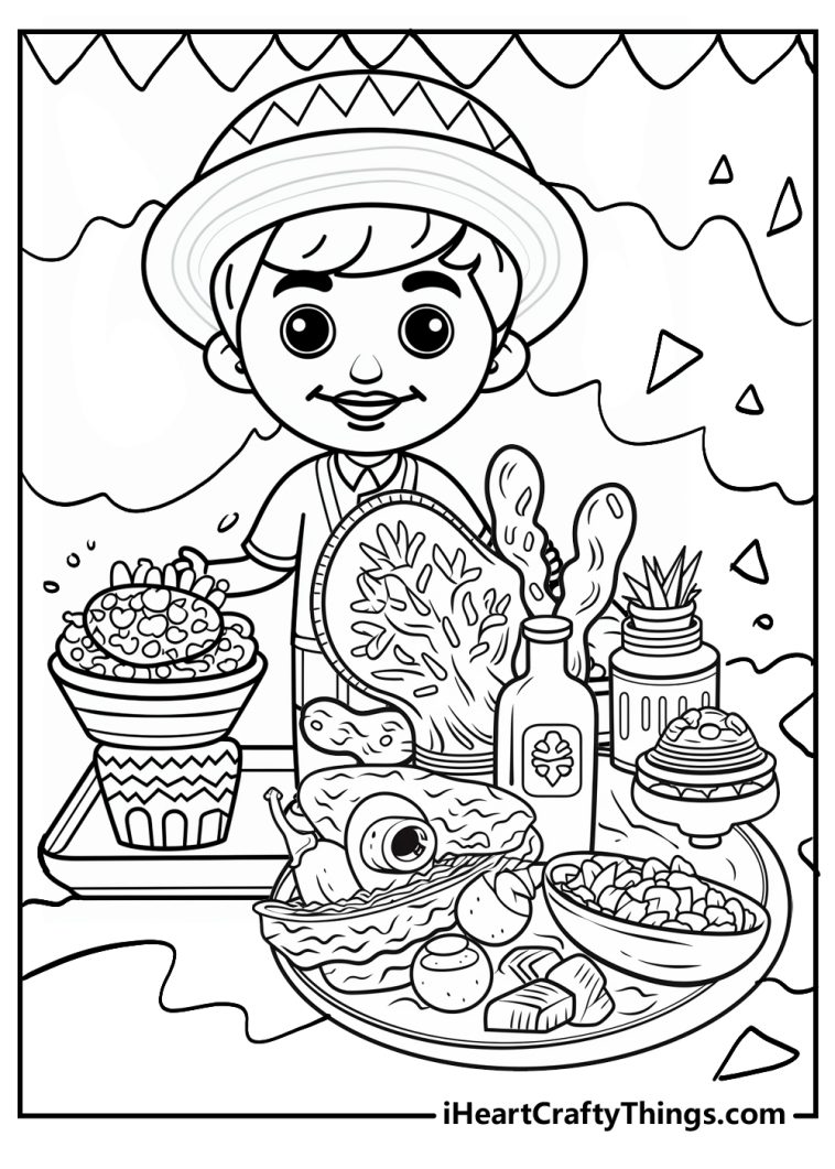 Printable Cinco De Mayo Coloring Pages (Updated 2024)