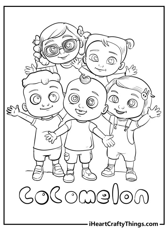 Printable Cocomelon Coloring Pages (Updated 2024)