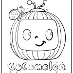 cocomelon logo coloring printable