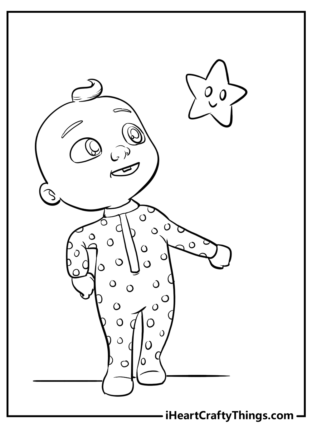cocomelon boy coloring pages