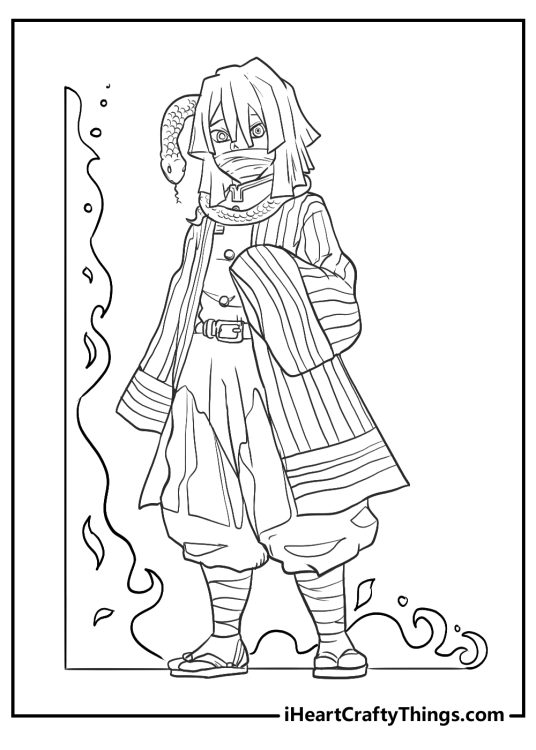 Printable Demon Slayer Coloring Pages (Updated 2024)