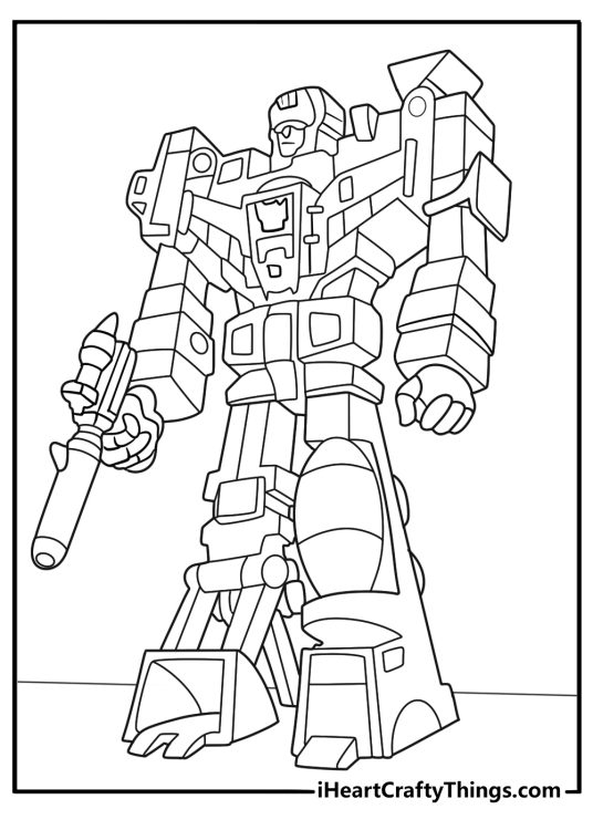 devastator towering over crane rigs in full combiner form a complex printable in pdf