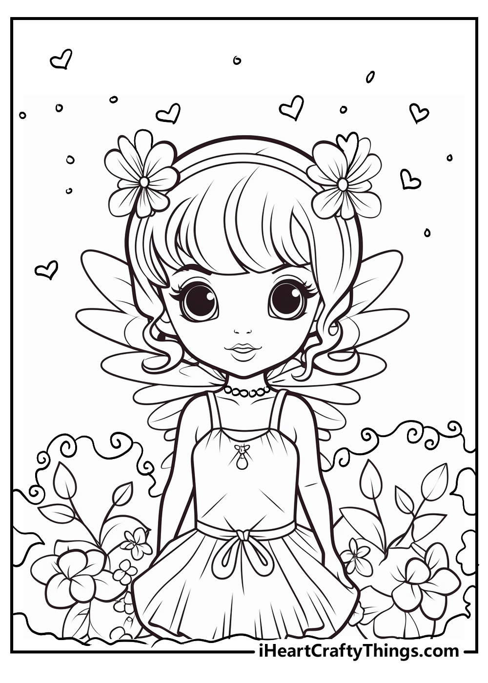 fairy coloring pages