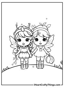 Printable Fairy Coloring Pages (Updated 2024)