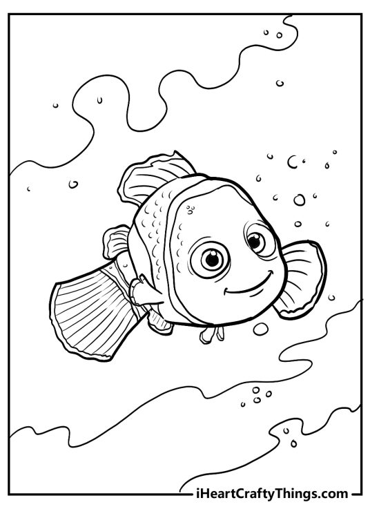 Finding Nemo Coloring Pages