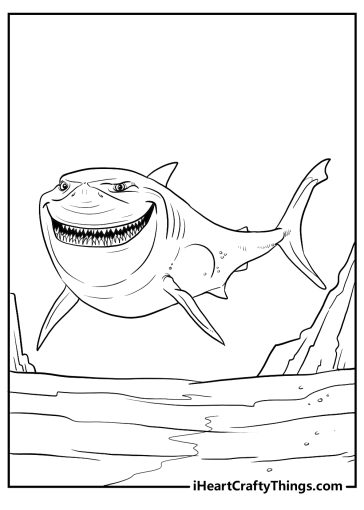 Printable Finding Nemo Coloring Pages (Updated 2024)