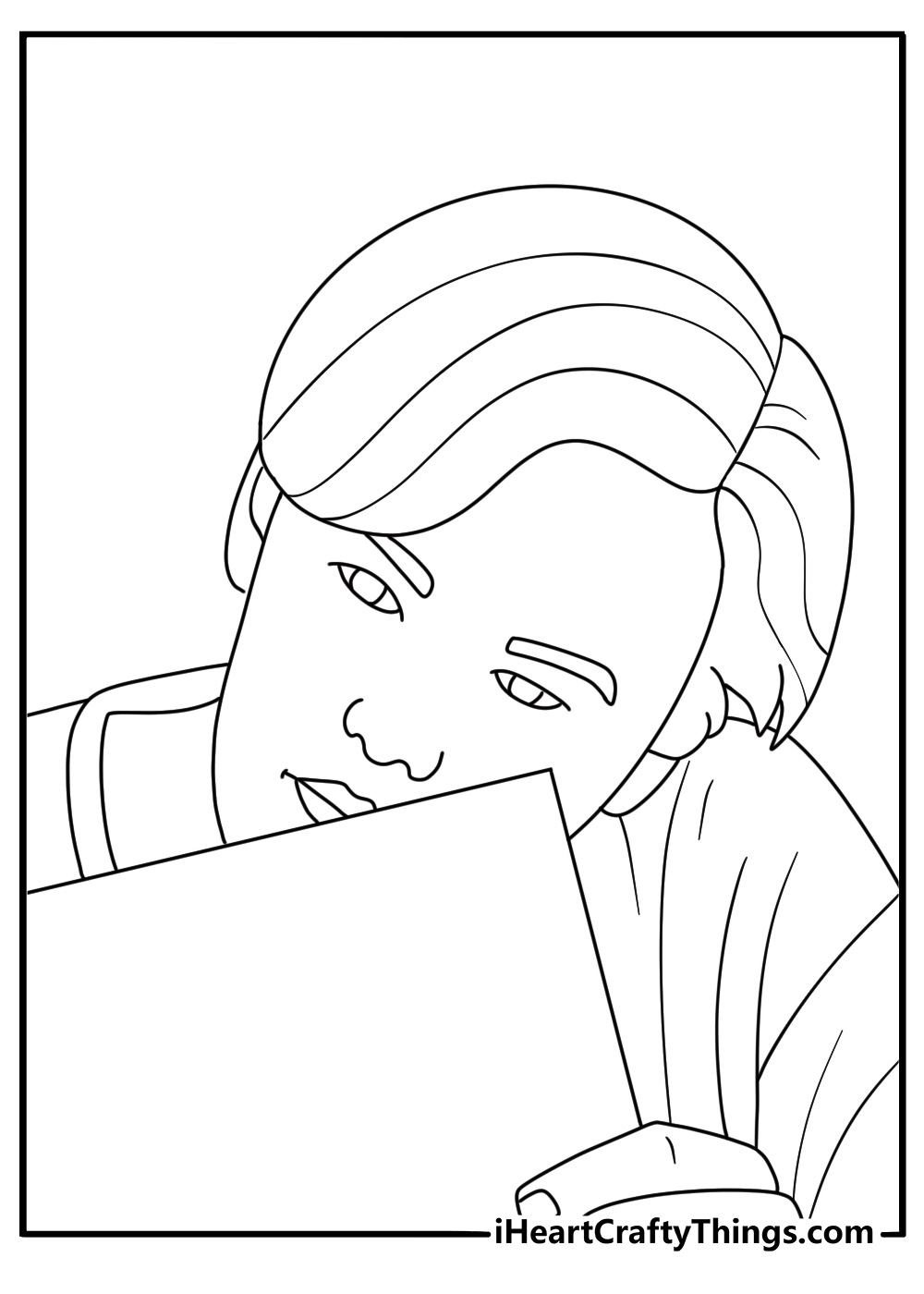 jack draws a portrait of rose in this romantic titanic movie printable