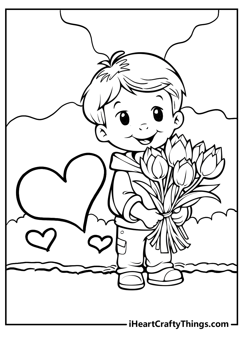 Free Kindness Coloring Pages for Kids - Easy Crafts For Kids