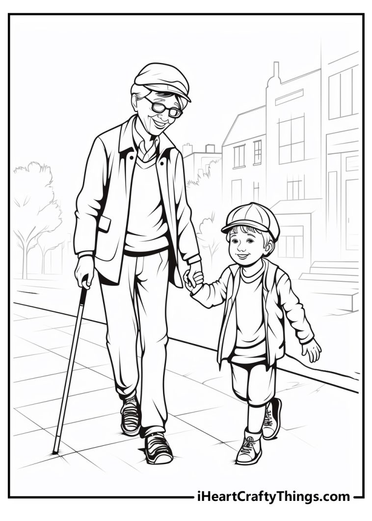 15 Kindness Coloring Pages (Free Printable PDFs)