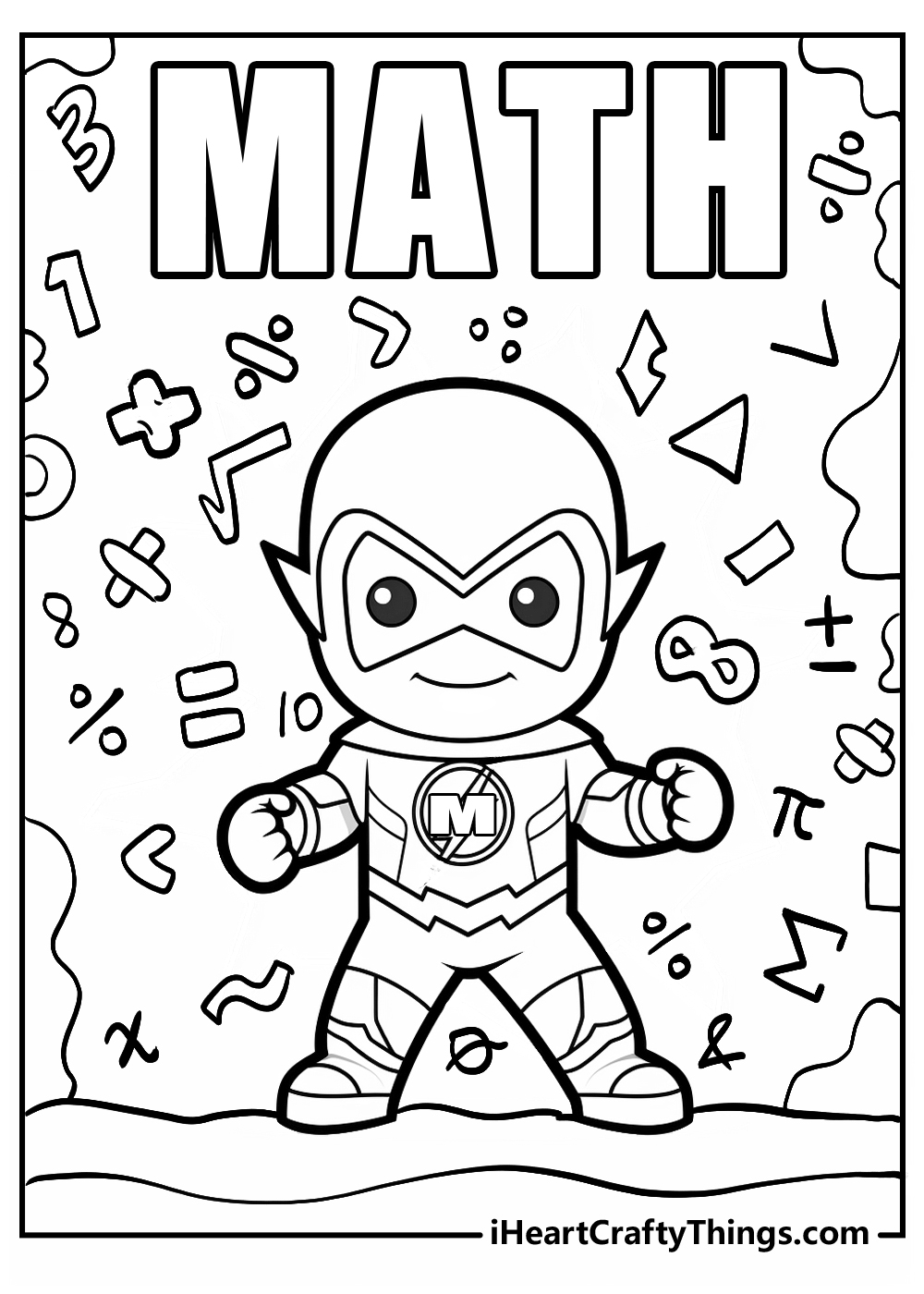 math coloring pages for kids