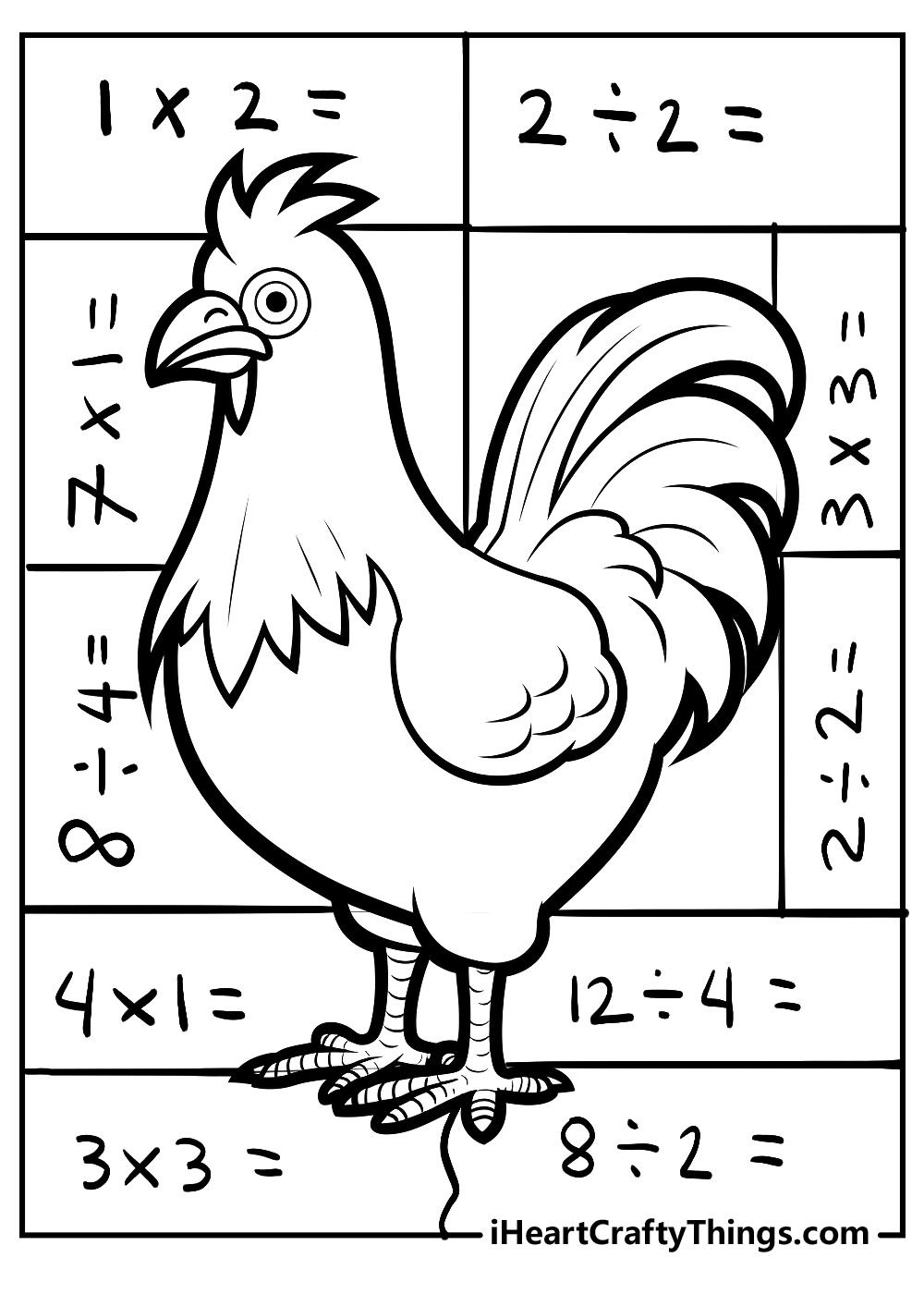 complex math coloring pages