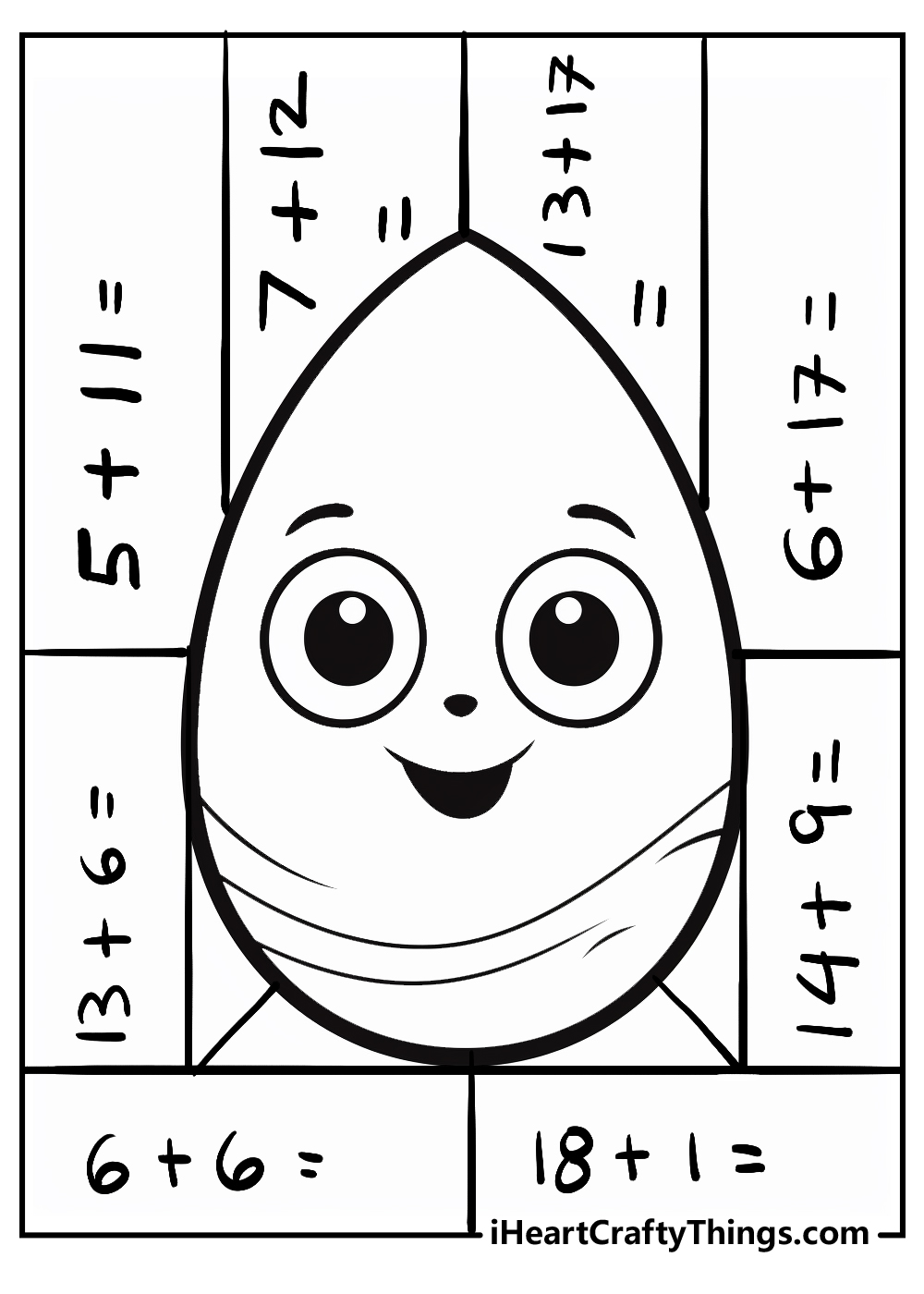 math coloring sheet free download