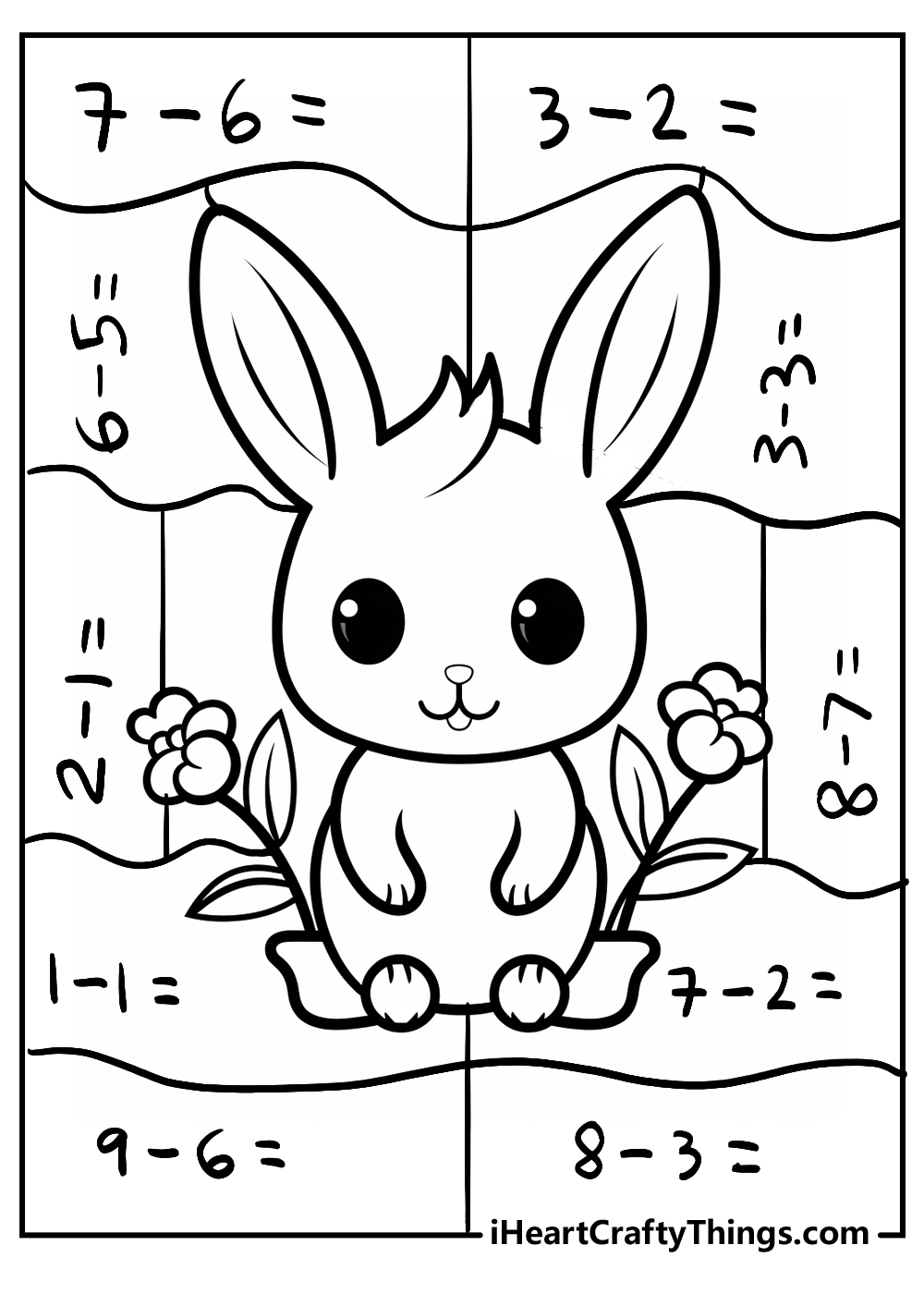 first grade math coloring pages