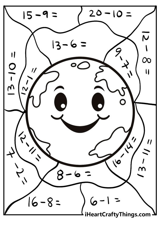15 Easy Math Coloring Pages Free To Download PDF Printables