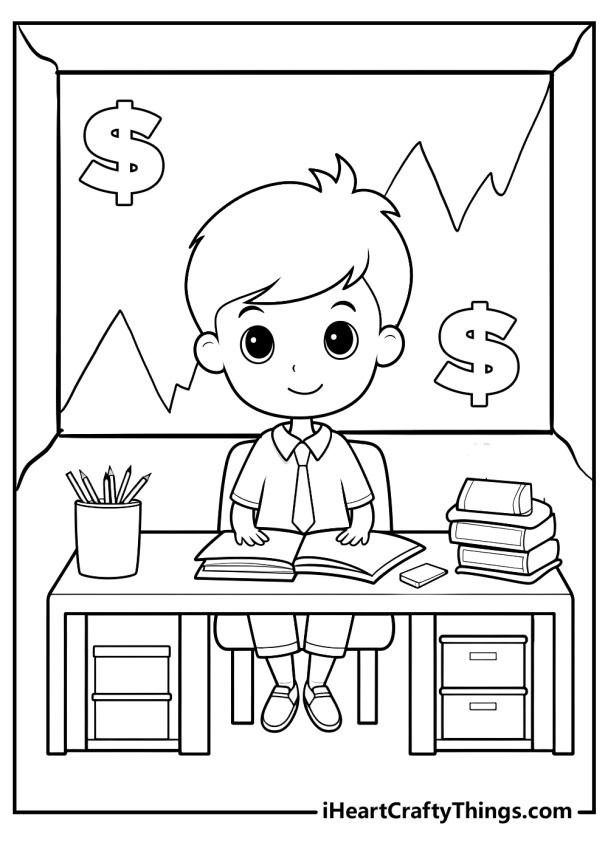 Money Coloring Pages (15 Printable Free PDFs To Color)