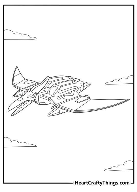 swoop gliding like a pteranodon over a canyon