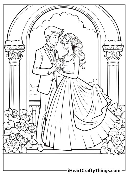 Wedding Coloring Pages