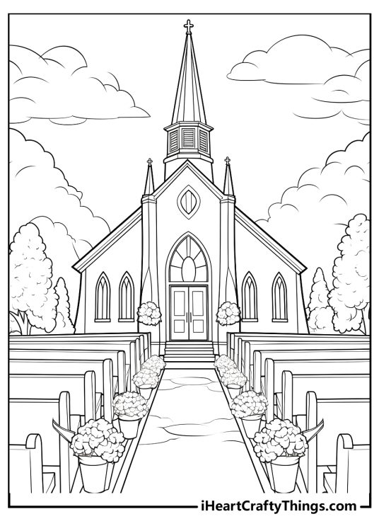 Printable Wedding Coloring Pages (Updated 2024)
