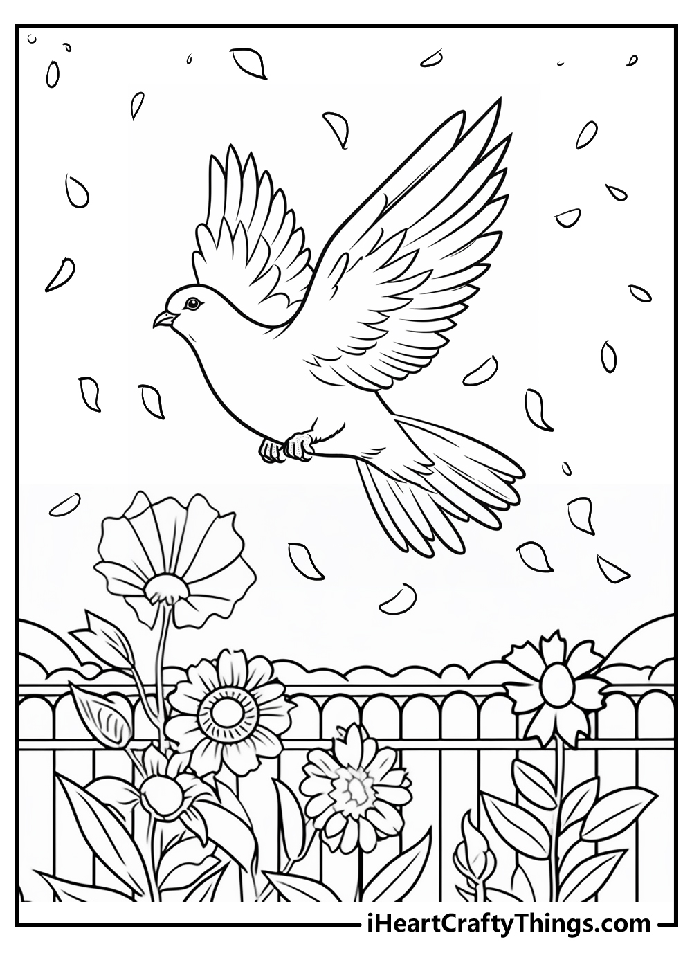 new wedding coloring sheet