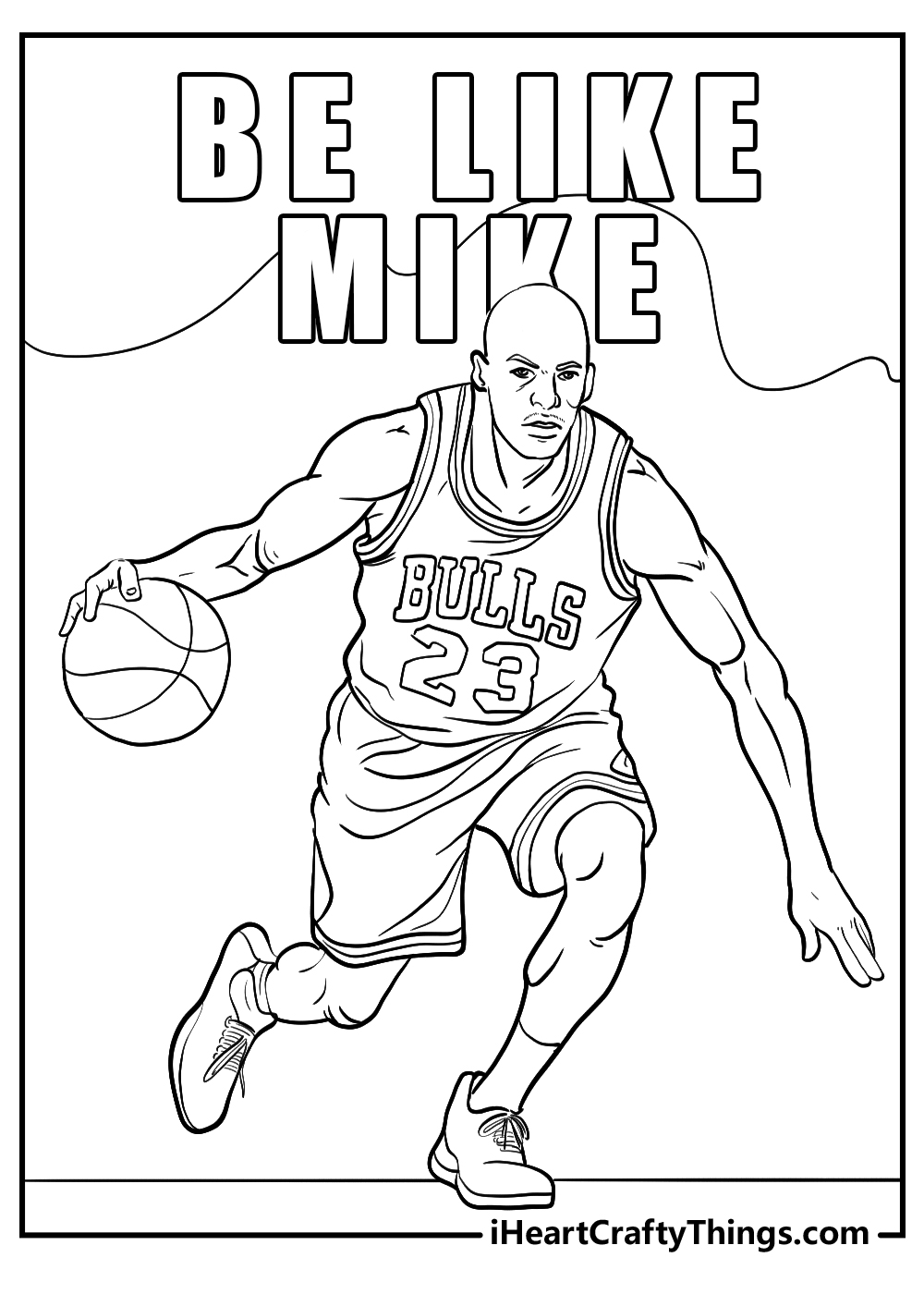 Michael Jordan coloring pages