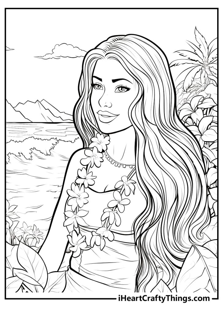 Printable Hawaii Coloring Pages (Updated 2024)