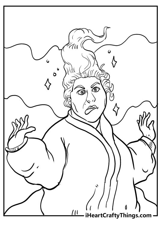 hocus pocus movie coloring pages