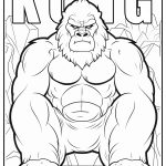 New King Kong Coloring Pages