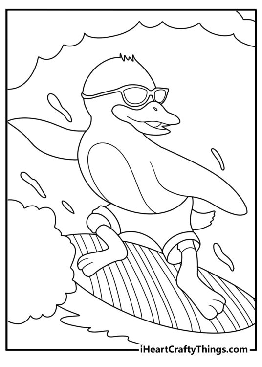 lisa frank penguin coloring sheet free pdf penguin skating on ice with aurora lights