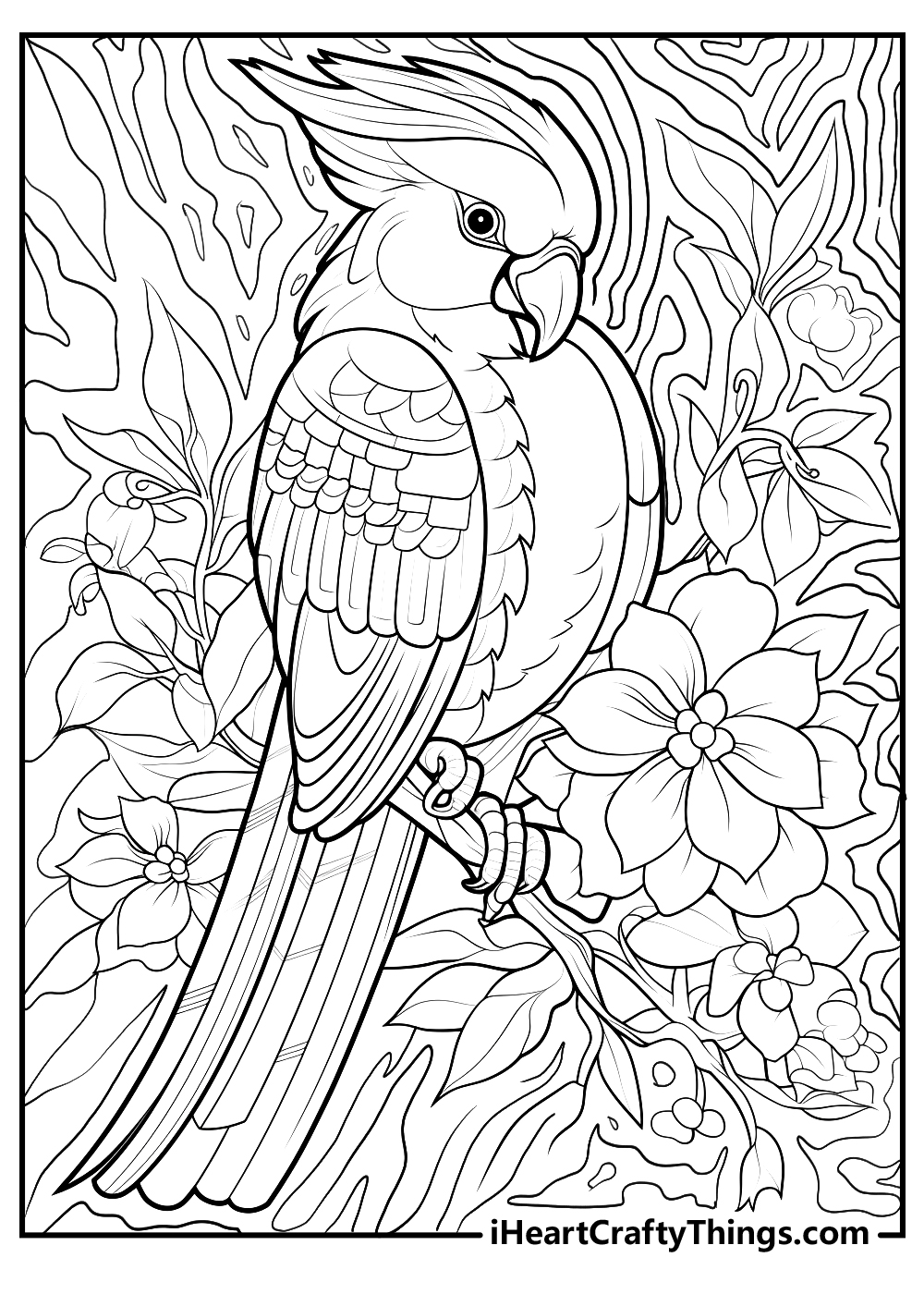 lisa frank coloring sheet for adults