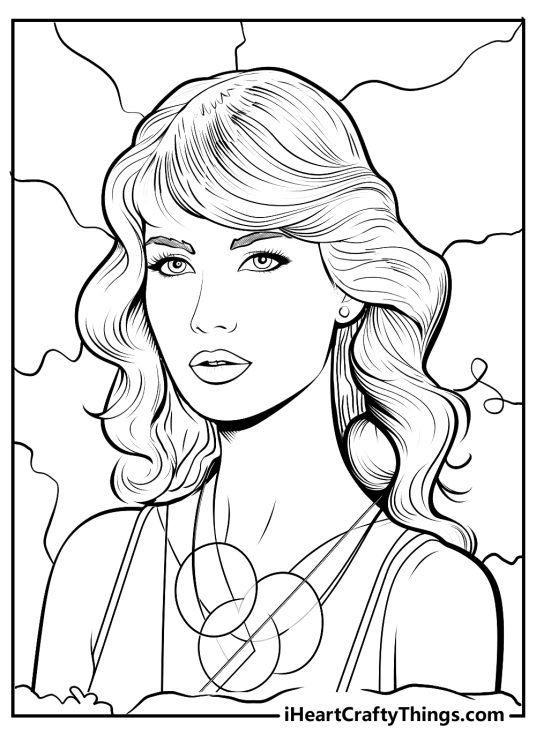 15 Taylor Swift Coloring Pages (100% Free PDF Printables)