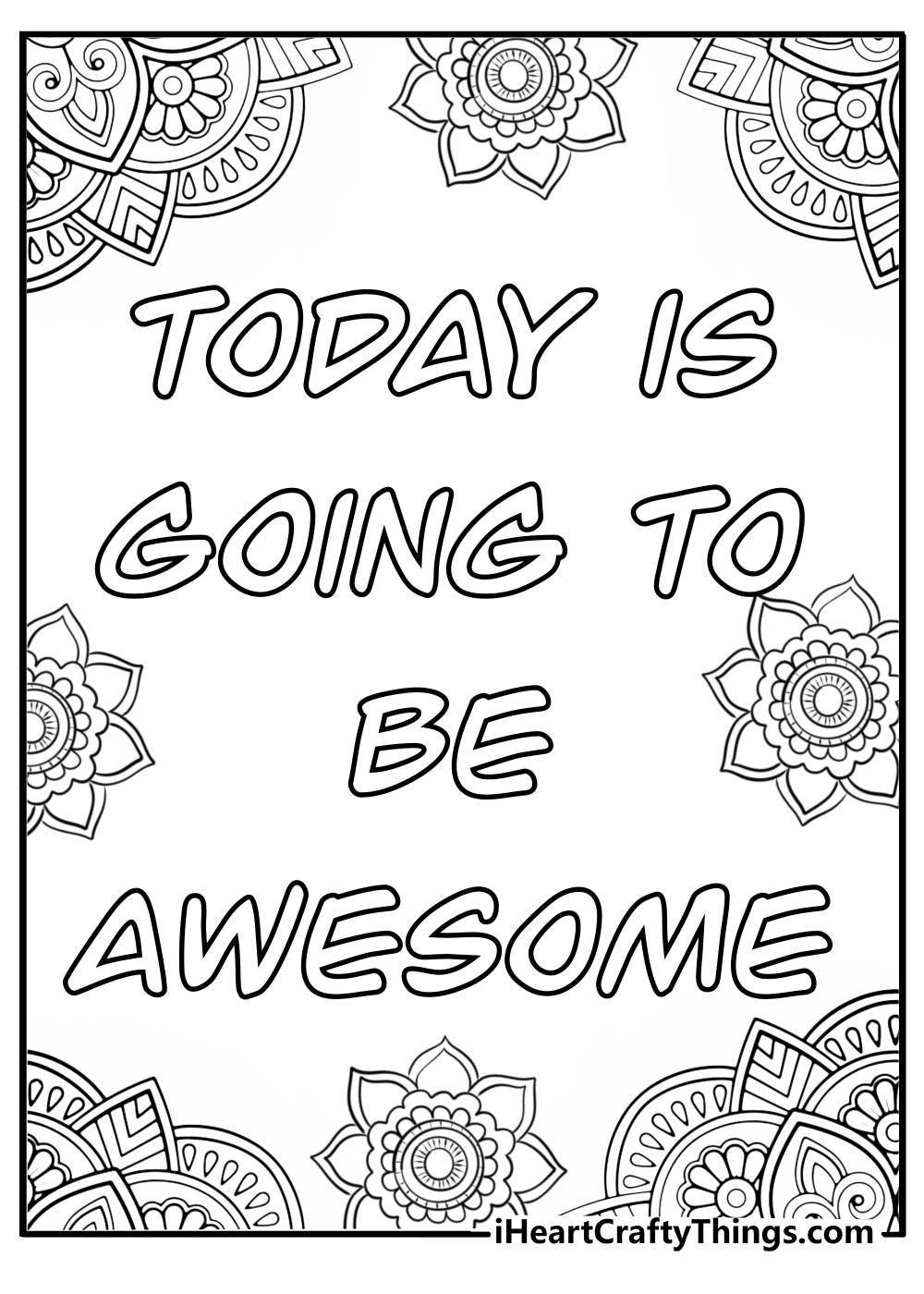 Free inspirational coloring pages for adults