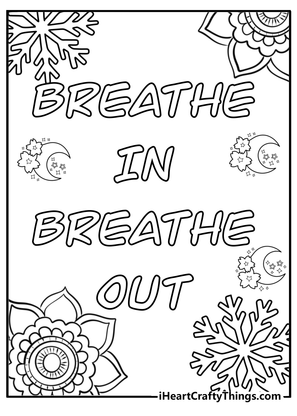 Relaxing adult coloring pages