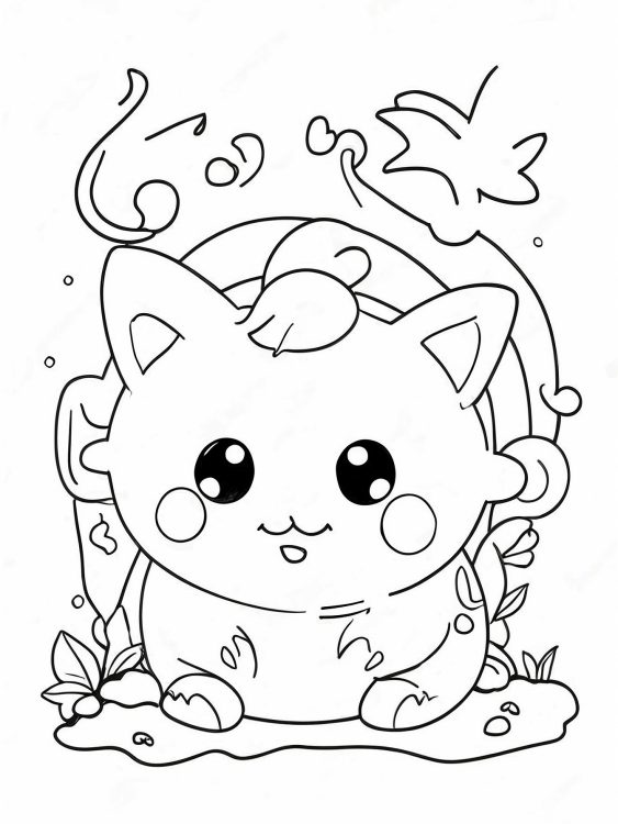 clefairy coloring page