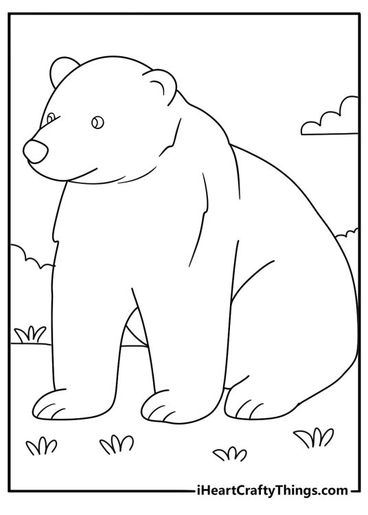 Bear Coloring Pages