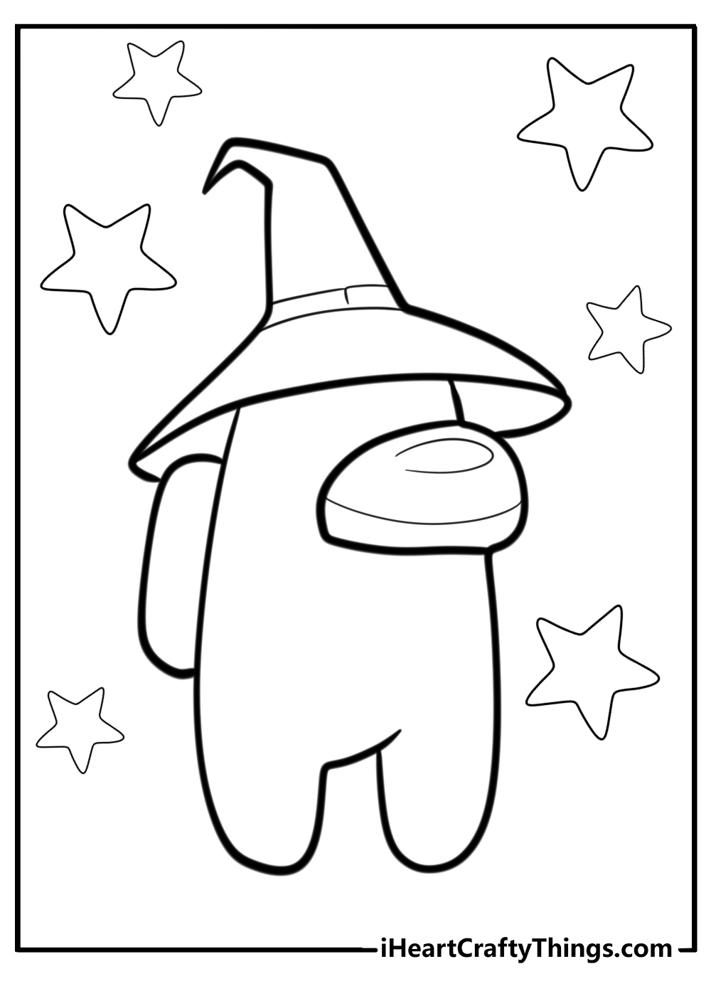 Among us coloring pages for kids