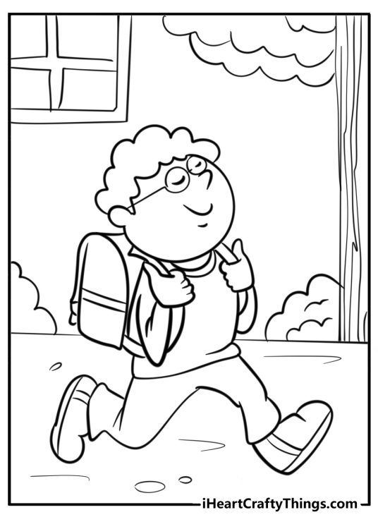 20 Back To School Coloring Pages (Free PDF Printables)